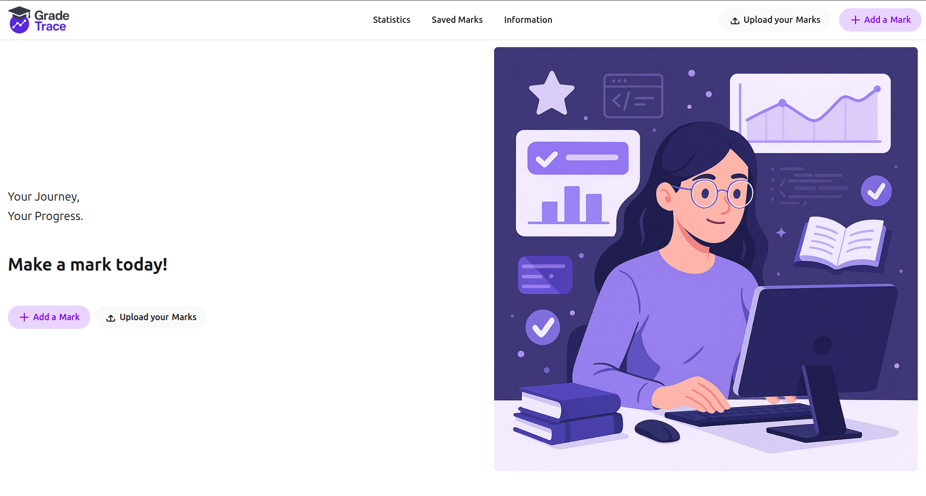 Screenshot of Grade Trace project